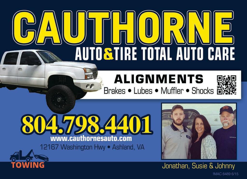 Cauthorne Auto & Tire Ashland VA 23005 8047984401 Auto Parts