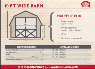Cook Portable Warehouses of Taylor 