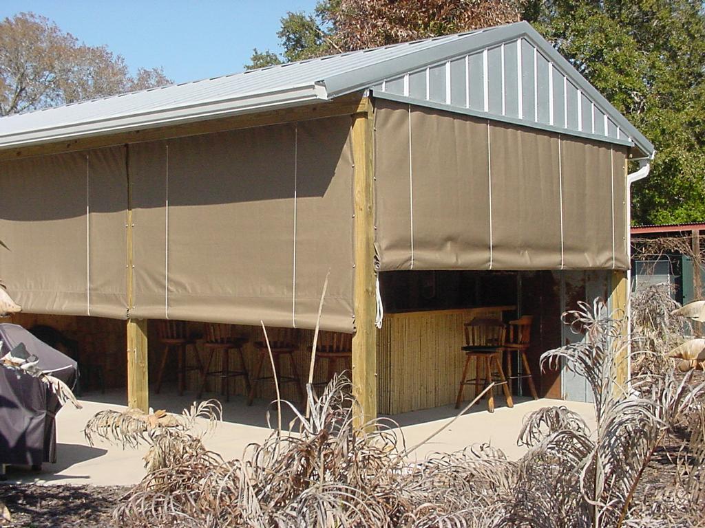 Beige PullDown 'Shades' from Abby Awnings in Venice, FL 34285