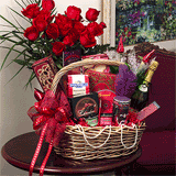 romantic by Candies Gift Basket Creations
