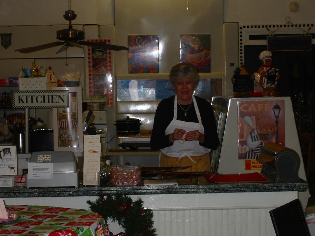 Co-Proprietor Jayne greets you! by The French Hens