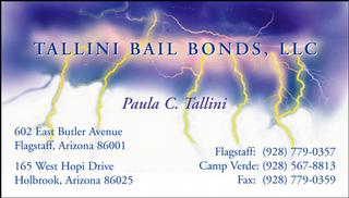 Tallini Bail Bonds in Yavapai County  Camp Verde and Prescott