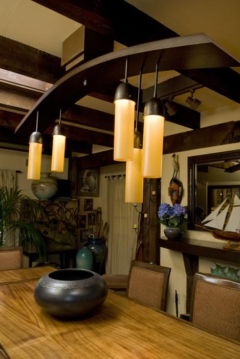 bronze-chandelier-lighting-fixtures by Gillberg Design, Inc.