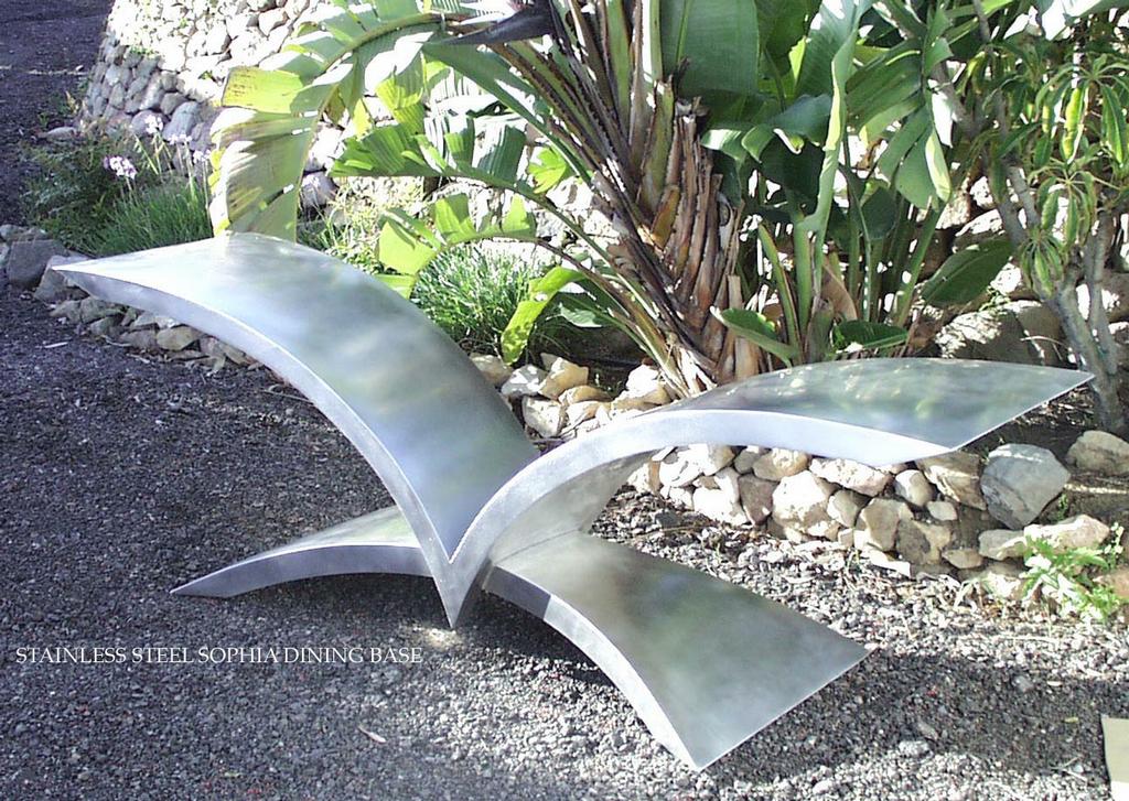 stainless-steel-table-base by Gillberg Design, Inc.
