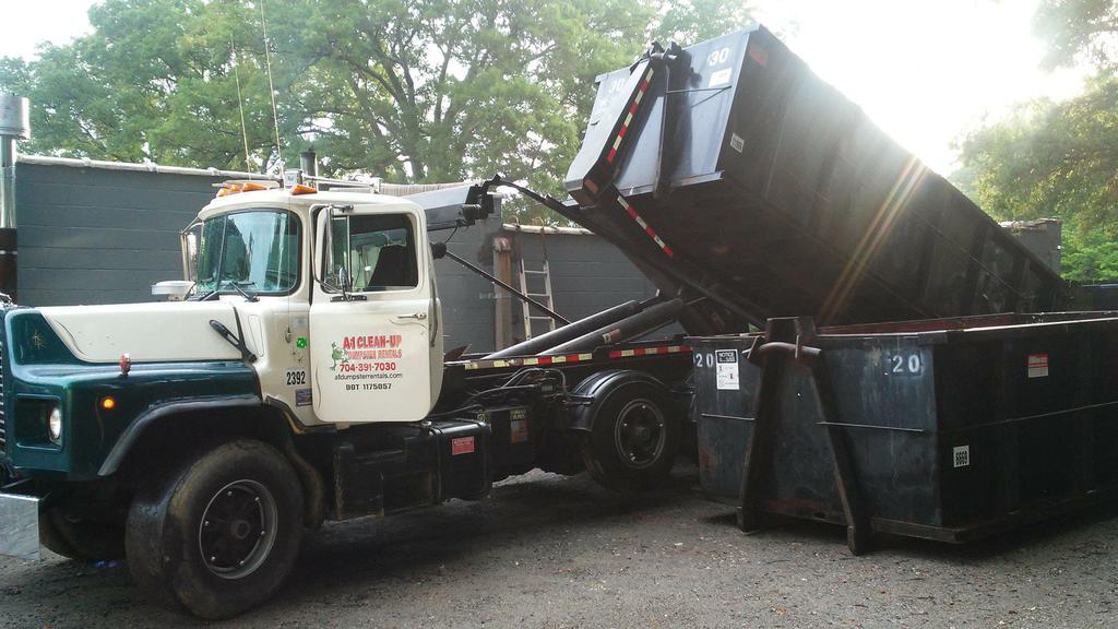 A1 Dumpster Rentals Charlotte NC 28208 7043917030