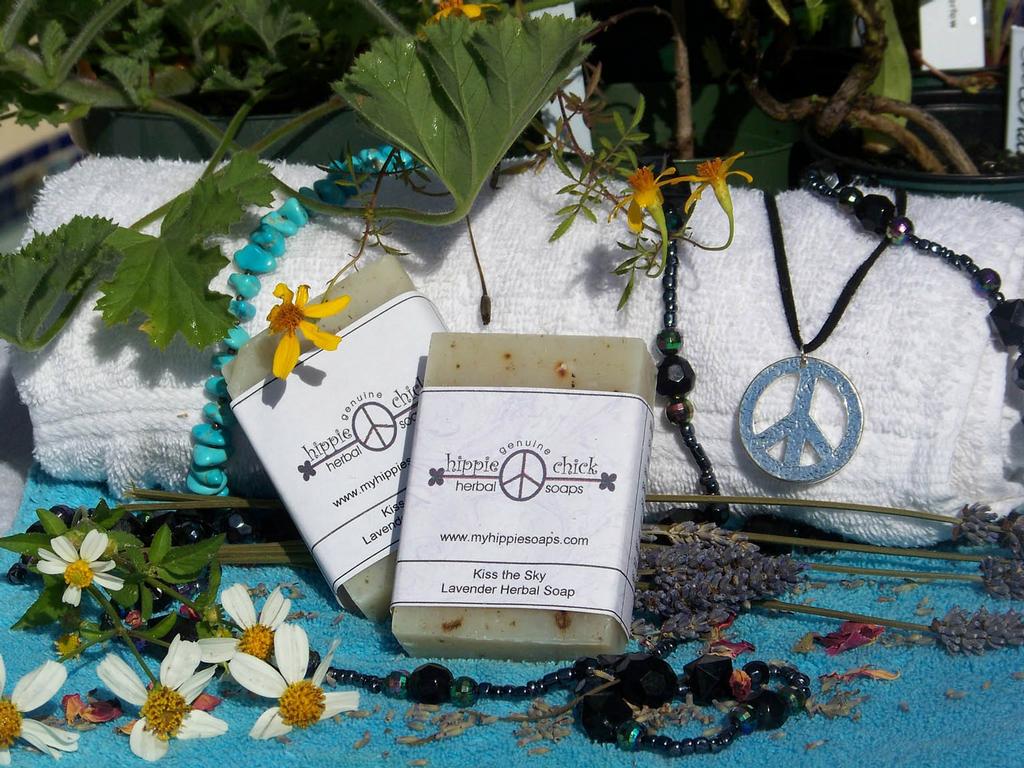 herbal soap by hippie chick herbal soaps