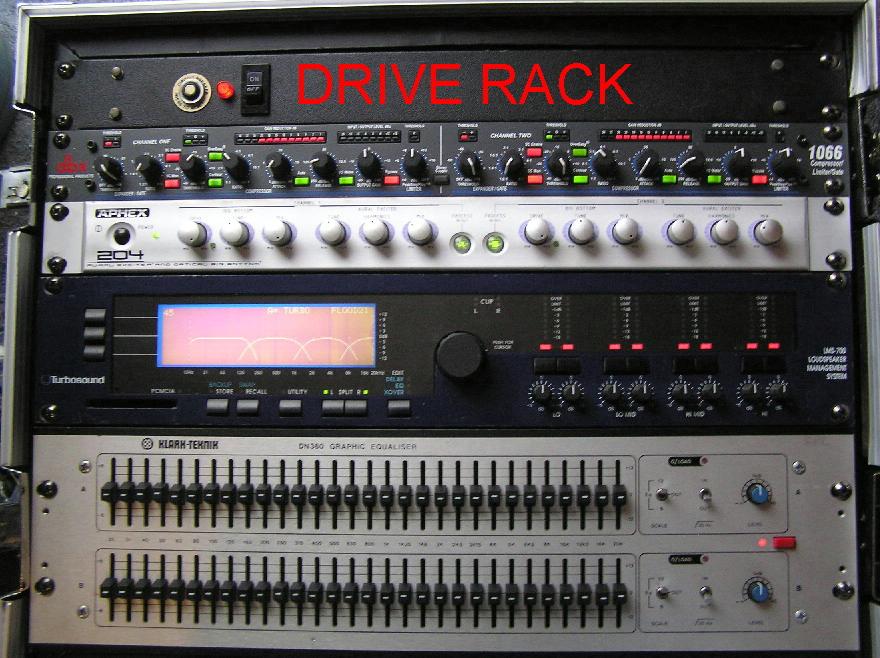Pro drive rack from Ed Andrews Freelance A/V tech and equipment rentals ...