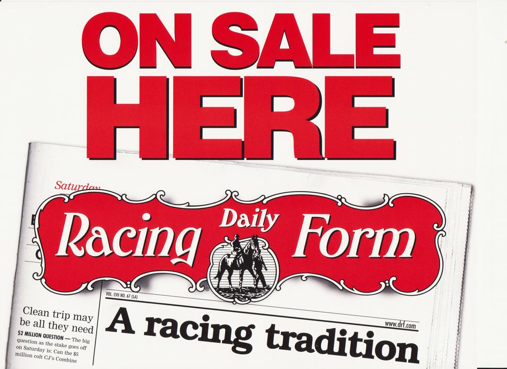 daily racing form from andrews newsstand in fort worth tx 76111 daily race form