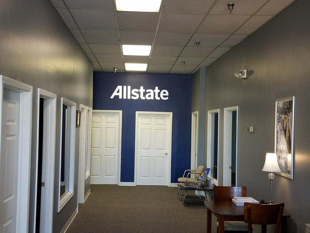 Hallway in office by Humphries Insurance Agency LLC: Allstate Insurance