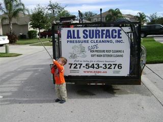 Roof Cleaning And Pressure Washing By All Surface Pressure Cleaning Inc.