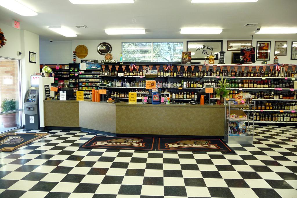 Front counter from Washington St. Liquor Store/Deb's Mixers in