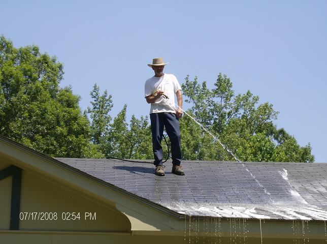 low pressure cleaning by Advanced Cleaning Solutions llc  Pressure Washing - Roof Cleaning