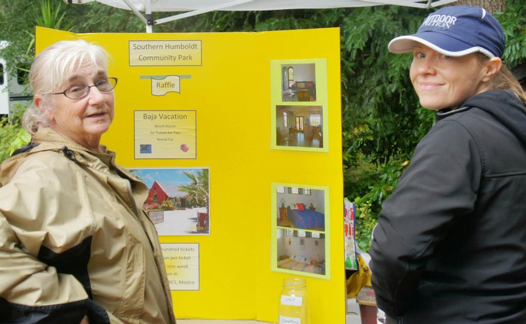 SHCP BAJA Raffle, Walk in the Park 2013 by Friends & Neighbors of the SoHum Community Park & Tooby Memorial Park