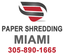 Miami Paper Shredding