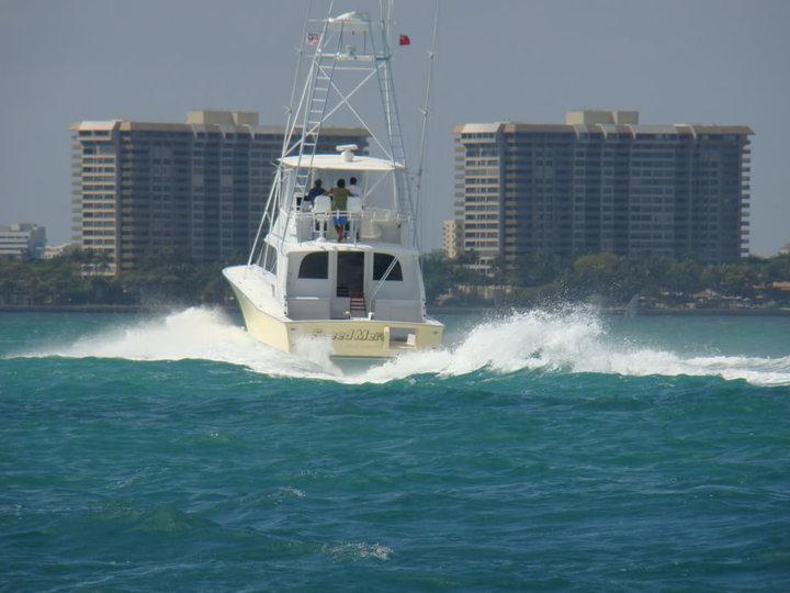 Heading back home by Steadfast Marine Inc