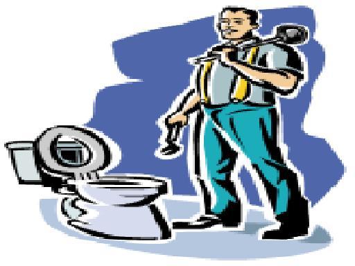 Toilet and Plunger Picture Large by Big Red Drain Team