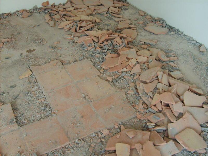 Old Flooring Removal by Floor Tile Demolition