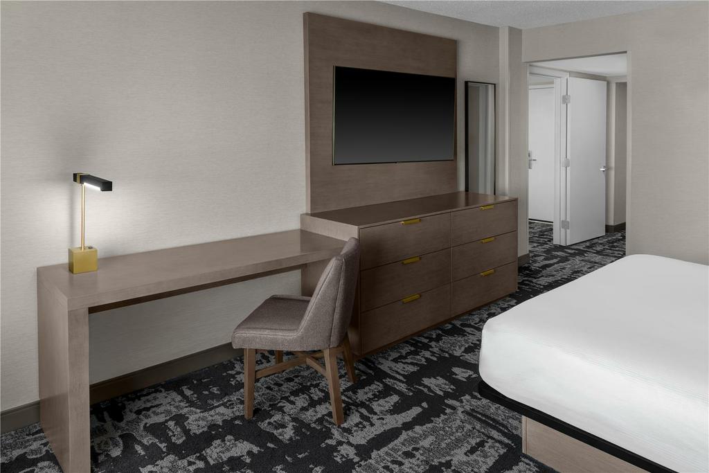 Guest room by DoubleTree by Hilton Hotel Springfield