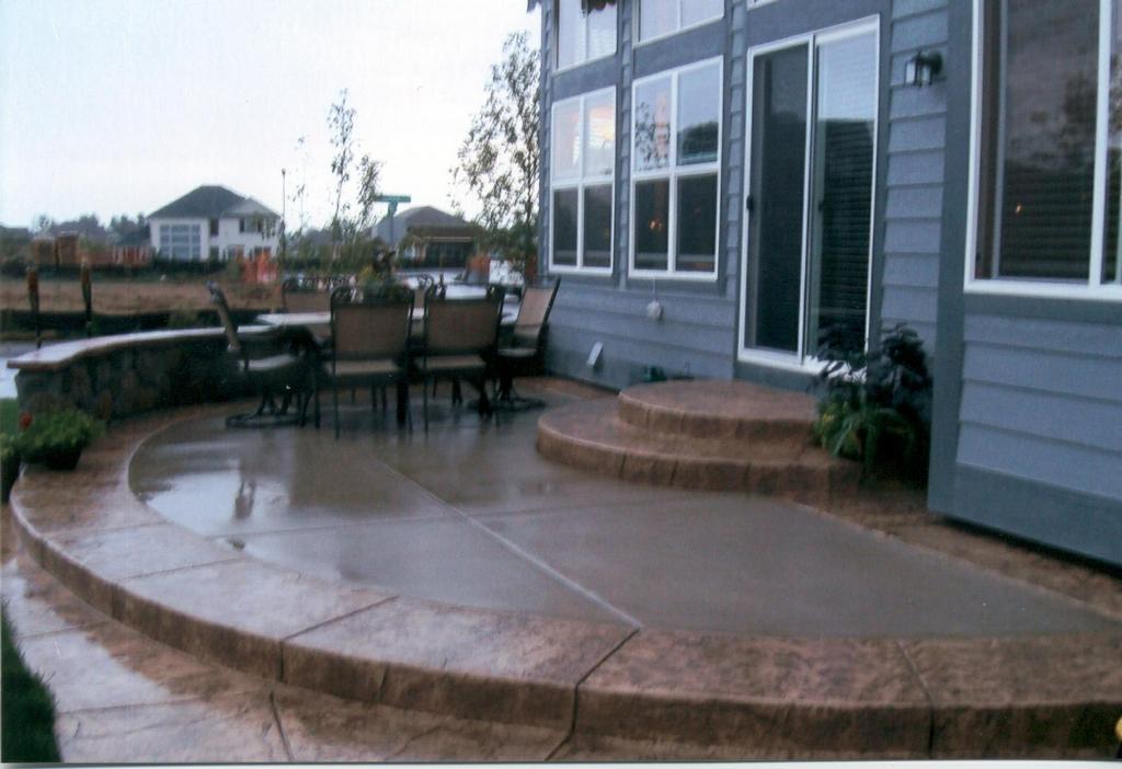 Beautiful Concrete with Boarder by Js Denver Custom Landscaping Design Outdoor.Custom Kitchens & BBQ Islands