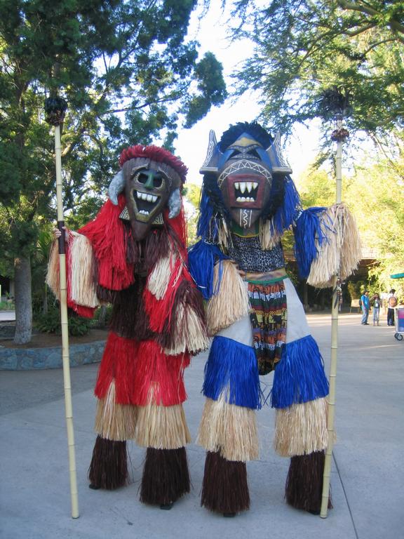 African Stilt Walkers from Vernon the Entertainer, inc. in Escondido