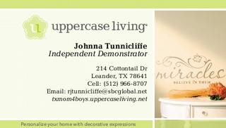 Uppercase Living by Johnna