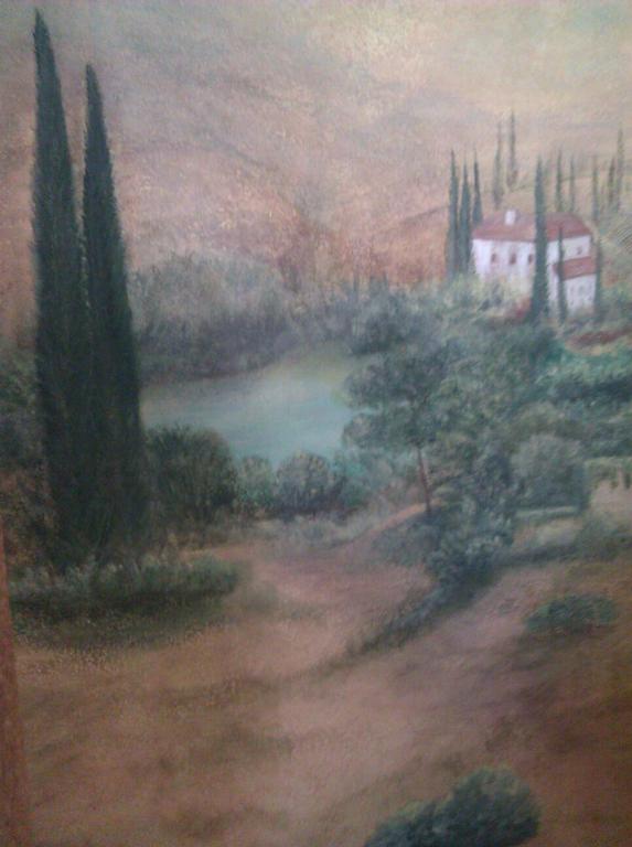 Tuscan hillside 14 by Kim Hansen d/b/a JK Hansen Studios / Murals