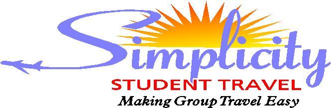 logo by Simplicity Student Travel