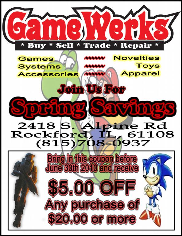 springcupondesign by GameWerks
