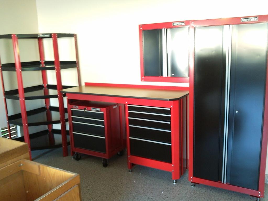 Sears Craftsman Garage Set Up from A+ Furniture Assembly in San Diego ...