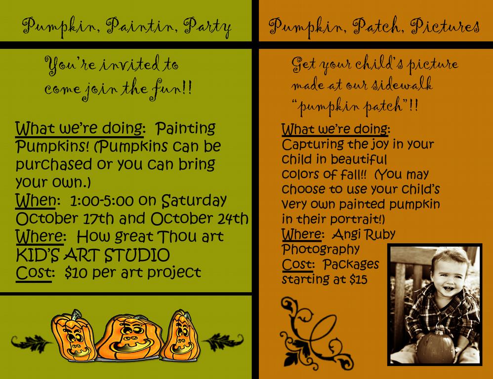 pumpkinpaintinpartyfront by Angi Ruby Photography