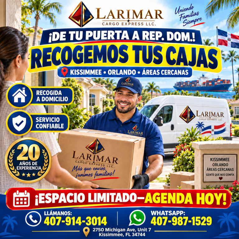  by LARIMAR CARGO EXPRESS,LLC