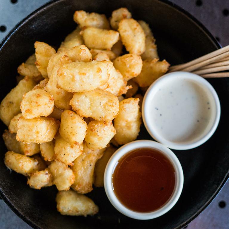 Don't be shy and give the Wisconsin Fried Cheese Curds a try. by Yard House
