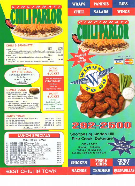 Wings to Go Linden Hill Shopping Center Wilmington Wilmington DE