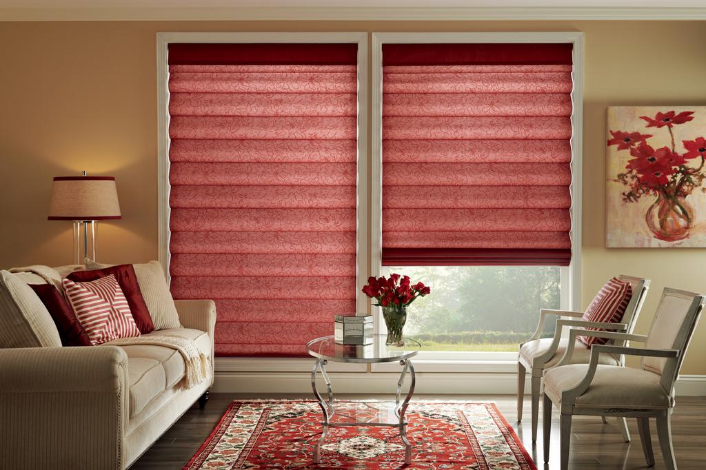 Roman Shades by Budget Blinds