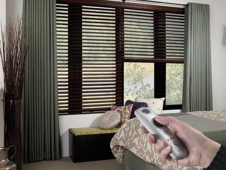 Motorized Window Coverings by Budget Blinds