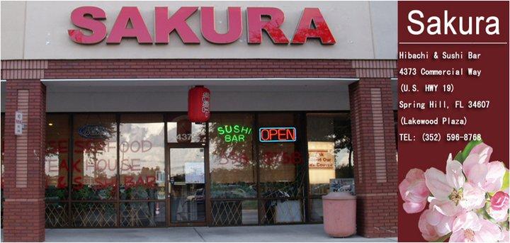 Sakura restaurant coupons