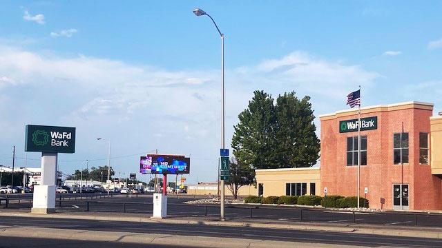 Photo of the WaFd Bank Branch location in Farmington, Washington. Located at 1501 San Juan Blvd, Farmington, WA 87401. by WaFd Bank