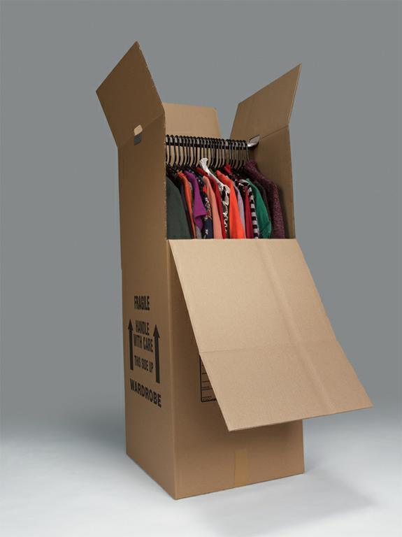 Ace Relocation can provide wardrobe boxes to help pack your clothing neatly. by Ace Relocation Systems, Inc. - Atlas Van Lines