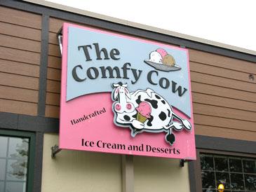 comfy-cow-sign by The Comfy Cow