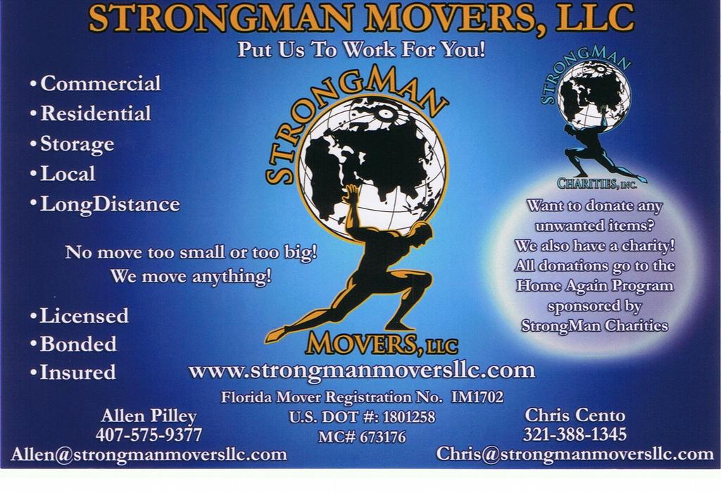 Angie's List Ad by Strongman Movers, LLC