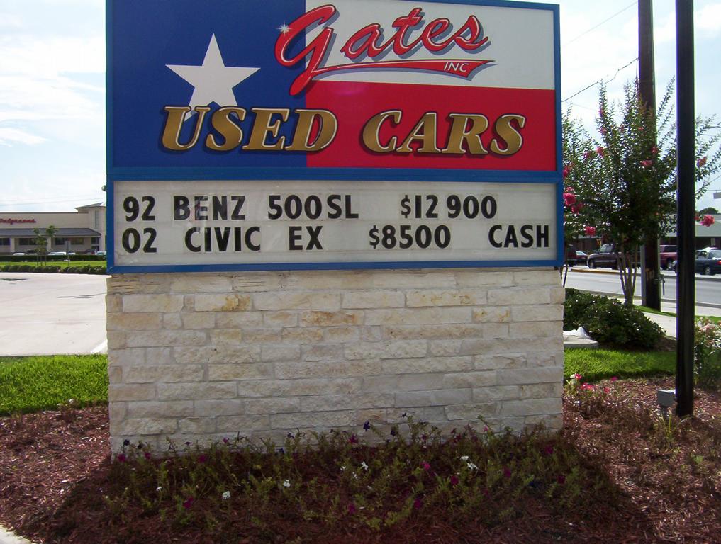 Gates Used Cars, Inc. Pearland TX 77581 2814856588