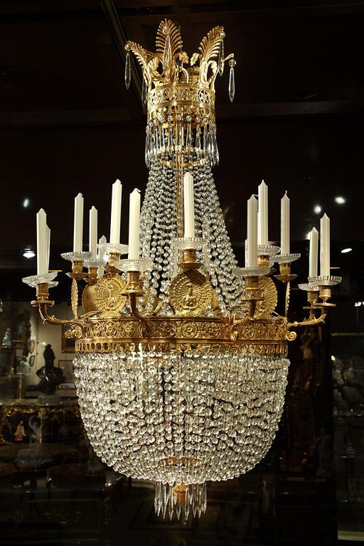 Pictures For Antiques USA In New York, NY 10025 Antique Furniture Lighting Large Antique Chandelier - Pictures For Antiques USA In New York, NY 10025 Antique Furniture