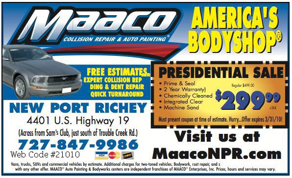 Pictures for Maaco Auto Painting New Port Richey in New ...