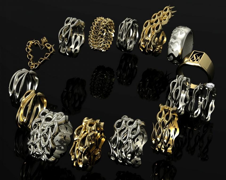 ring of rings box studio by JL Custom Goldworks