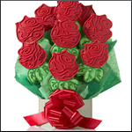 Crazy for You Cookie Bouquet by La Bella Gift Baskets