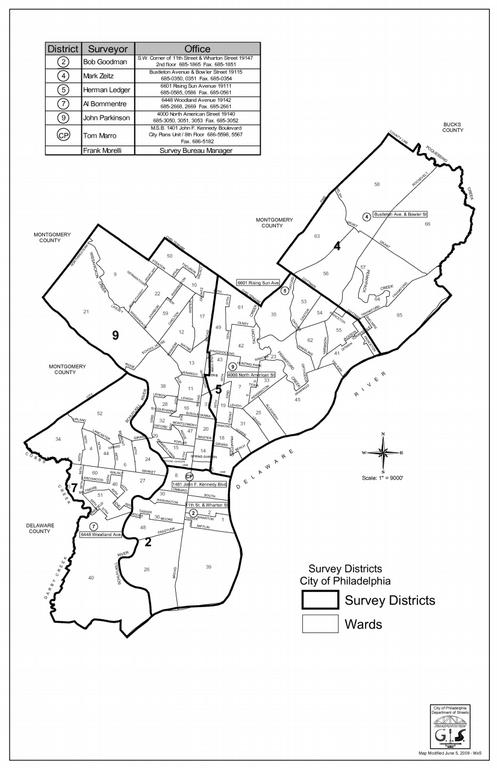 Philadelphia Survey District Map Phila Surveydistrict Map From Re/Max Access In Philadelphia, Pa 19123