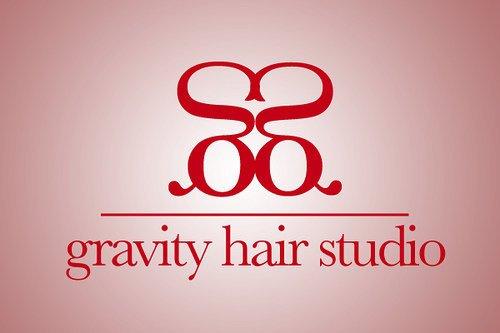 gravity hair studio logo by Gravity Hair Studio