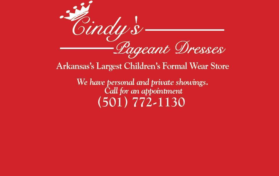 Cindys Pageant Dresses Jacksonville AR 72076 5017721130