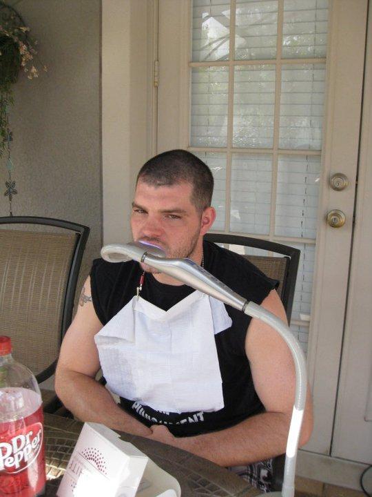 Travis During Spawhite Treatment by WOW Bright Smiles LLC