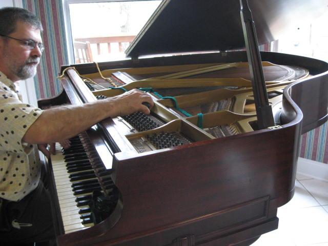 Tuning baby grand by Austin PianoWorks LLC
